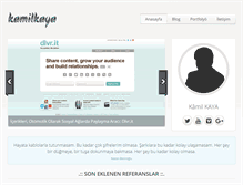Tablet Screenshot of kamilkaya.info